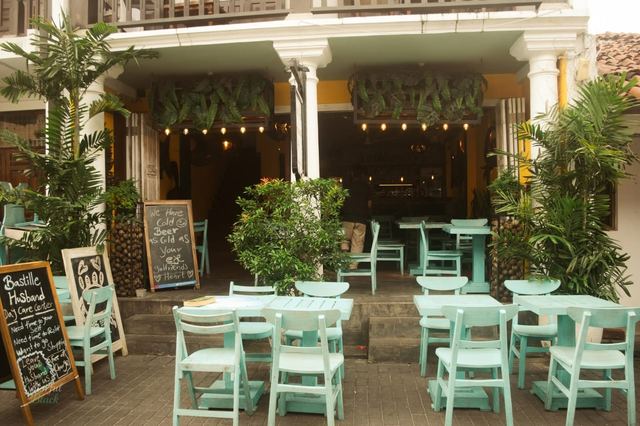 Café in Galle, Sri Lanka