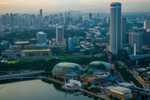 Skyline of Singapore
