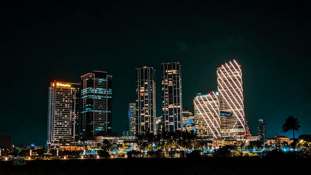 Skyline of Colombo, Sri Lanka